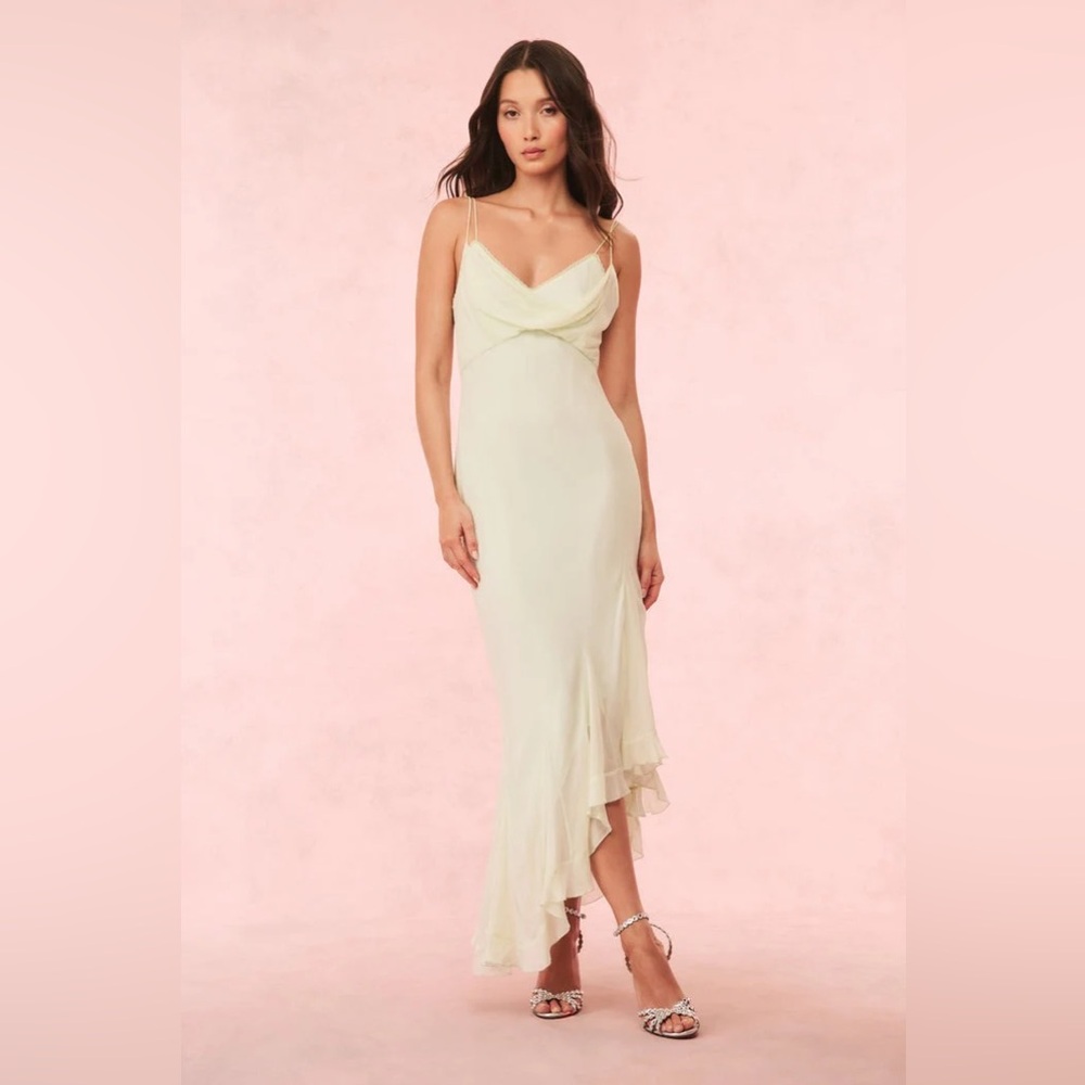 LoveShackFancy Mint Midi Dress
